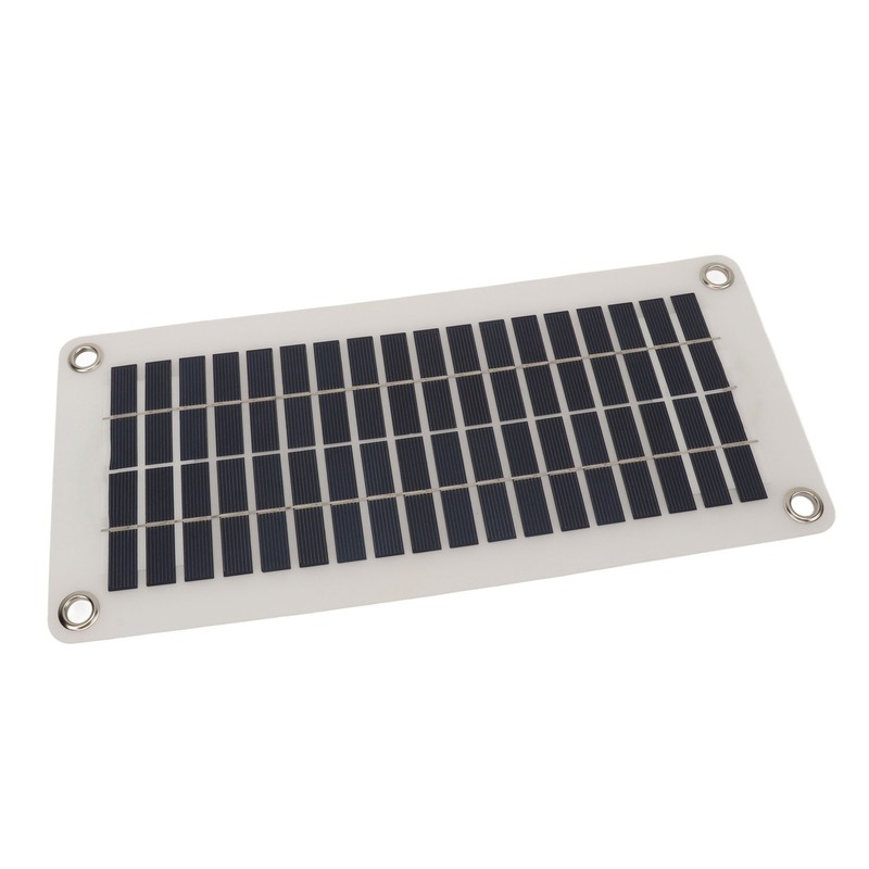 30W Portable Solar Panel DC 12V 24V Waterproof Controller Polycrystalline