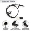 RATCHROLL Hinten rechts ABS-Raddrehzahlsensor für Acura ZDX 2010-2013 ABS-Sensor Antiblockiersystem-Sensor