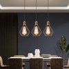 LEDSone Vintage Retro Rose Gold Ceiling Pendant Light Cluster Light