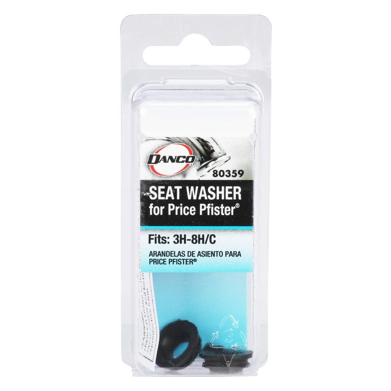 Danco 80359 Seat Washers for Price Pfister, Black