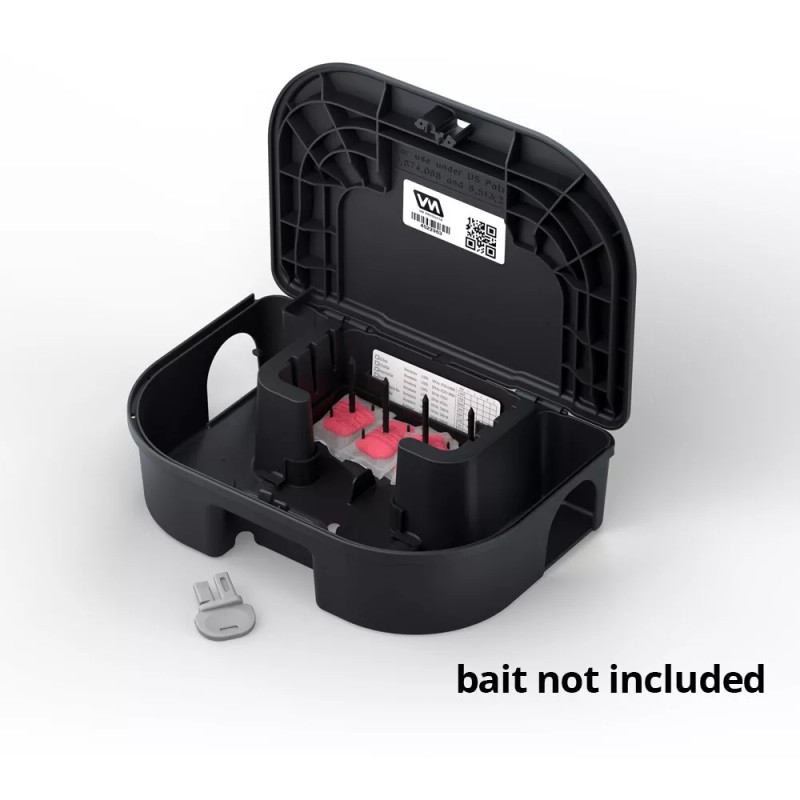 VM Products EZ Klean Pro Rat Mouse Baiting Station -