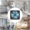 VPABES 14Inch Portable Exhaust Fan, 125W Wall Mounted Vent Fans