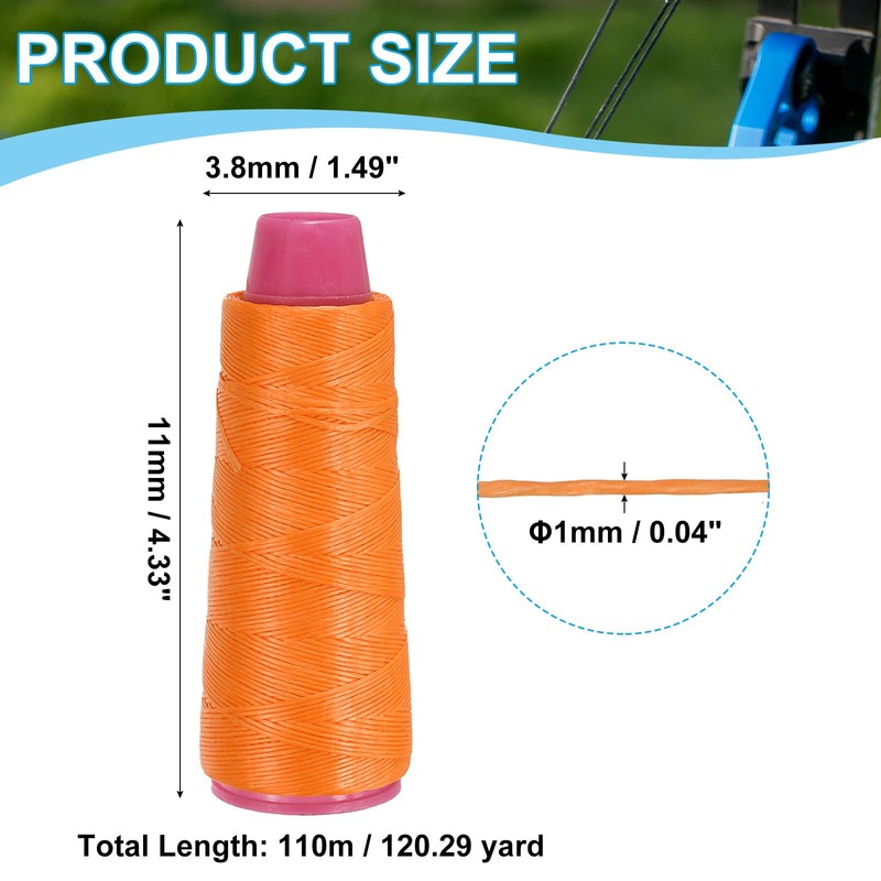 sourcing map Archery Recurve Bow String Serving Thread 120 Yard