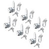 6 Pcs Tool Box Lock, RV Cam Lock 5/8" Keyed