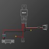 RIGIDON Wiring Harness Cable Set Relay Adapter for Car Headlight
