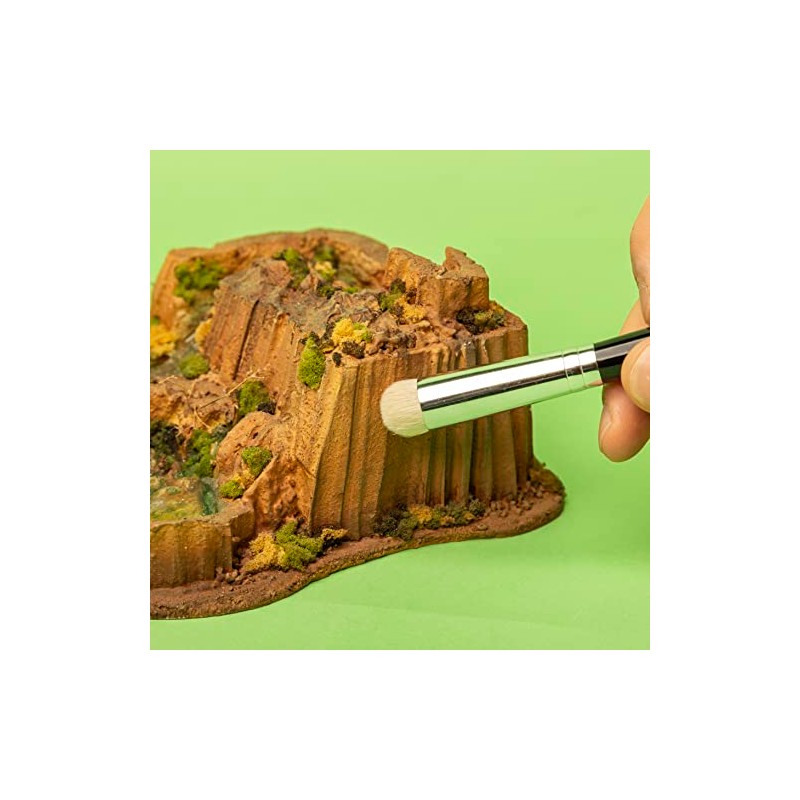 Modelcraft Dry Brush for Scale Model, Wargaming, Art & Craft,