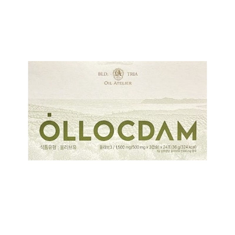 Orrokdam Olive 3 1500mg x 24 packs, 3 boxes /