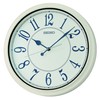 Seiko 16 Inch Cottage Wall Clock, White