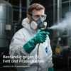 ThxToms Chemical protection gloves against oils, acids and solvents, abrasion-resistant,