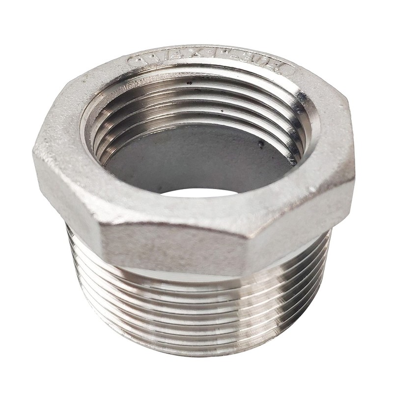 LOZOME 1-1/4" Male x 1" Female Thread Reducer Bushing Pipe