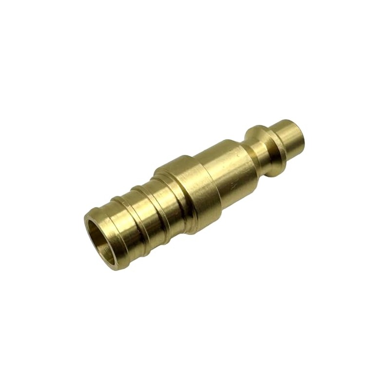 GRIDTECH (2 Pack) Brass 1/2” PEX to Air Plug Connector