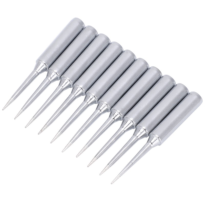 10pcs Lead Free Solder Iron Tip Set Soldering Iron Tip