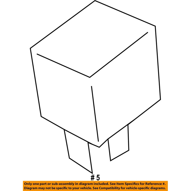 Mitsubishi 8627A049 - Relay