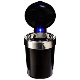RoadPro RPVE-649LA Self-Extinguishing Ashtray with Blue LED Light
