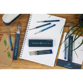 Schneider Express 735 F International Large-Capacity Refill Red Indelible ISO 12757-2 G2 Pack of 10