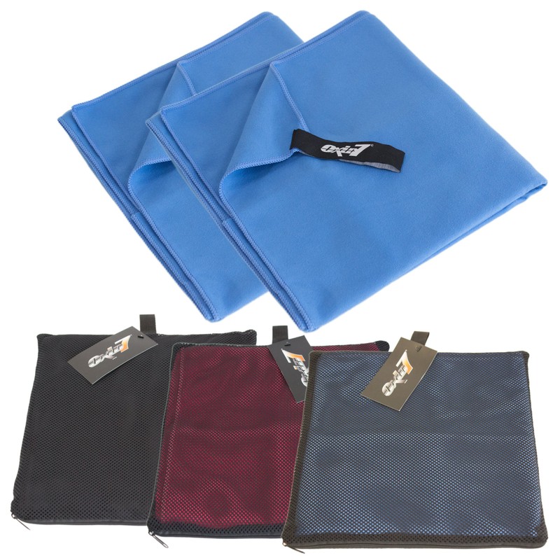 Oxid7® Extra Light and Quick-Drying Microfibre Hand Towel Set of