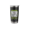 Straight Outta Compost Funny For Gardener Garden Gardening Stainless Steel