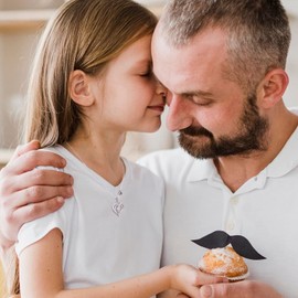 Iefil Birthday Gifts for Daughter, Heart Pendant Initial J Daughter Necklace