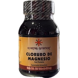 Essential Nutrition Cloruro de Magnesio, 120 Tabletas.                                                                                                