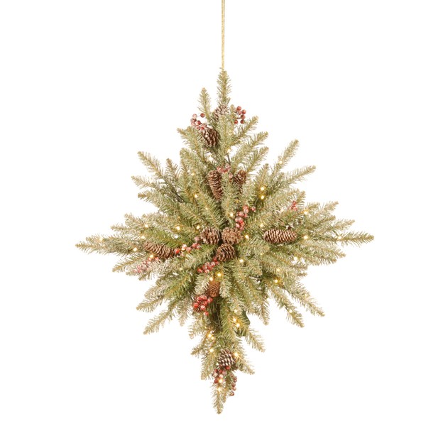 National Tree Dunhill Fir Bethlehem Star with Battery Operated LED