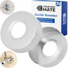 Brass Rosette DN20, Pack of 2, Size Diameter 60 x