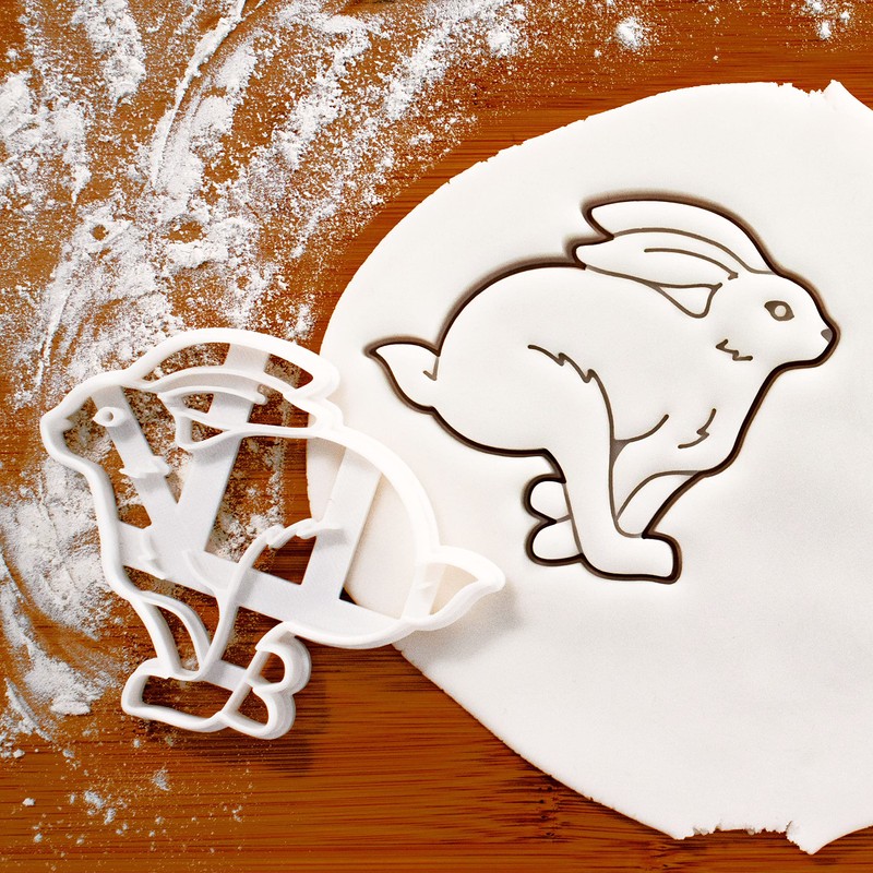 Racing Rabbit Cookie Cutter 1 Piece