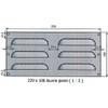 Dalsys Ventilation Grille Ventilation Plate Aluminium White 229 x 76