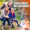 Briout Extendable Stainless Steel Roasting Sticks - Smores Sticks for