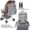 Kouxunt Cow Print Diaper Bag Backpack for Baby Girls Boys,