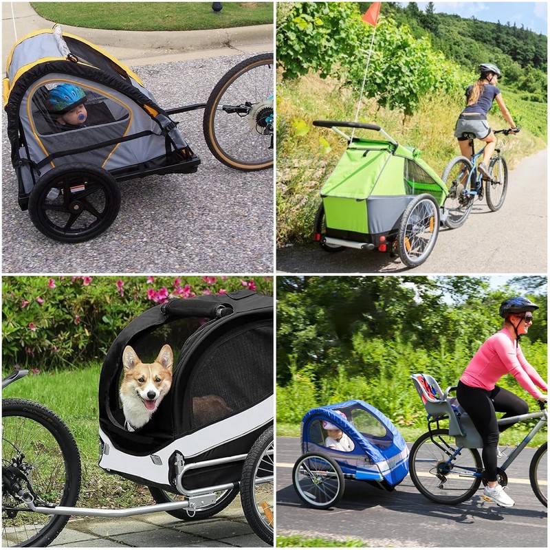 1 x Bicycle Trailer Coupling, Dog Trailer Coupling for Bicycle,