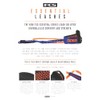 FCS 8' All Round Essential Leash Eclipse