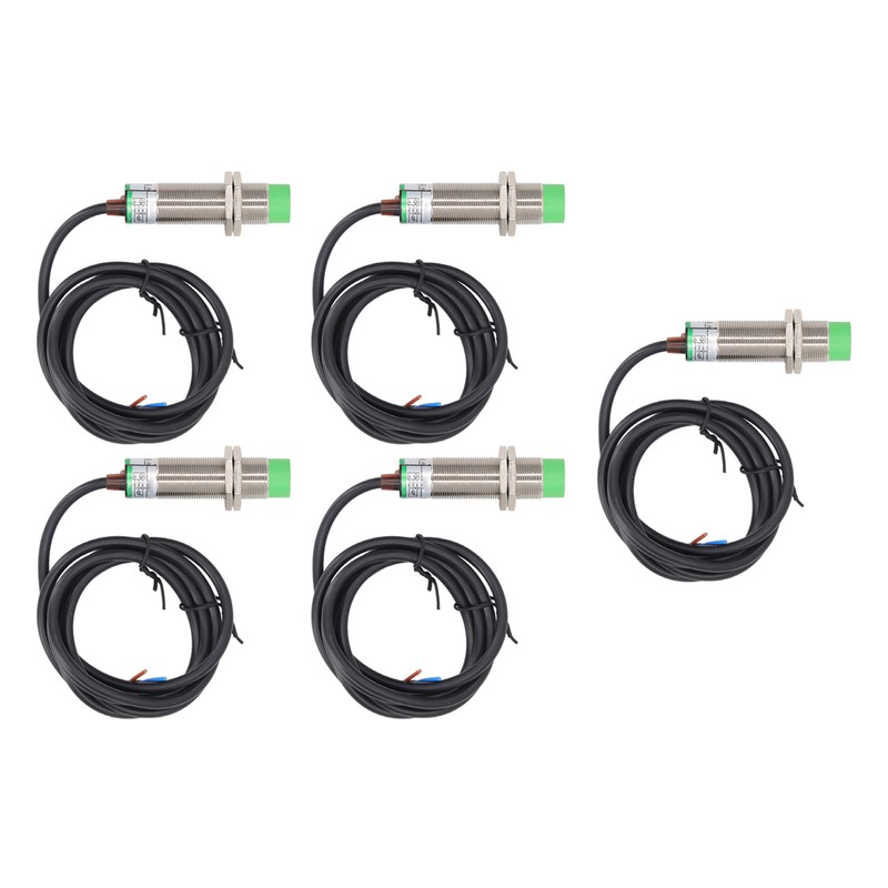 5Pcs Proximity Sensor NPN Normally Closed Detecting Switch 6‑36V DC