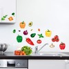 Sunnywall Wall Sticker Kitchen Enjoyment 21 Vegetables Watercolour Motifs
