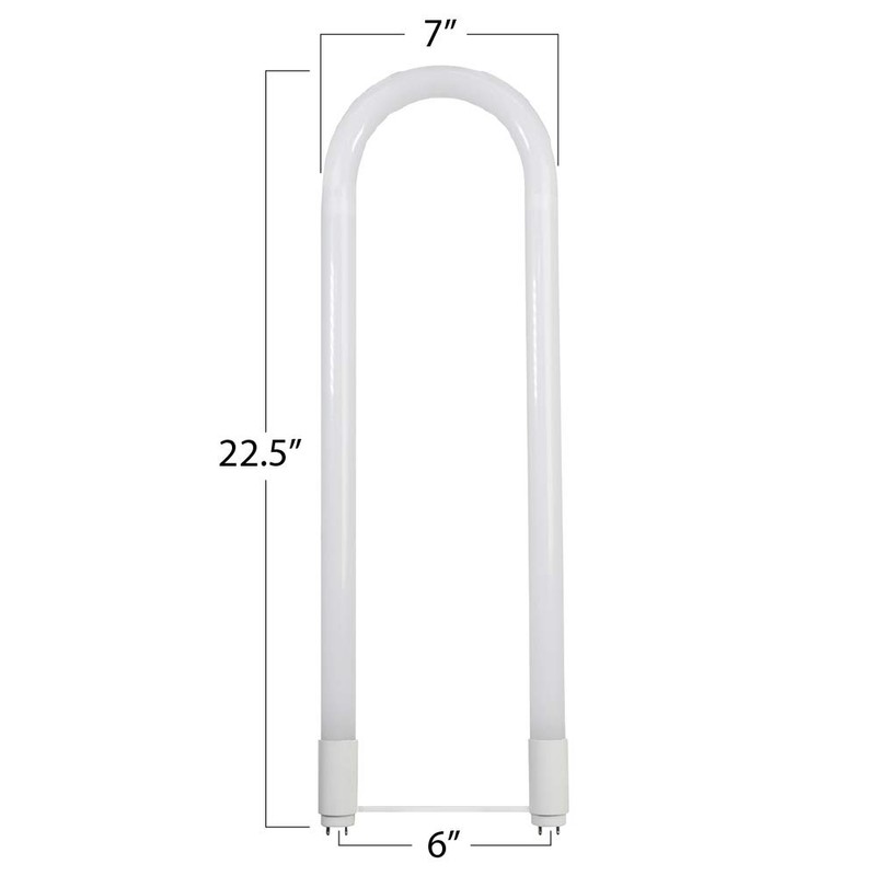 Feit Electric LED 15W T8/T12 U-Bend Direct Replacement or Ballast