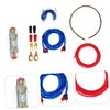 FUNOMOCYA 1set Car Amplifier Wiring Kit Gauge Installation Cable for