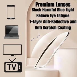 Optifine Blue Light Blocking Glasses for Women Computer Reading Glasses for Men Retro Round Frame (Tortoise, 1.50)