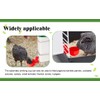 1L Hanging Chicken Drinker with Cup and Holder, Automatic Drinking