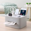 Stylish Multifunctional Tissue Holder Rectangular Tissue Box Napkin Holder for