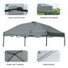 ZONGTI 10x10 Canopy Replacement Top - for Straight Leg Canopy
