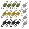 XINGSUI Pack of 16 Elastic Webbing, Tactical Retainer Outdoor Tool,