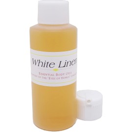 TCEShop White Linen - Type EL Scented Body Oil Fragrance [Flip Cap - Gold - 2 oz.] - ID#23219