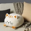 balvi Kitty Cat-Shaped Cushion Comfortable and Very Soft Polyester