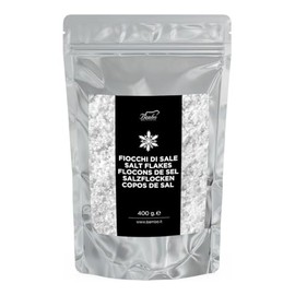 Bembo Salt Flakes 400g - Pure Mediterranean Sea Salt Flakes - For Meat, Fish, Salads, BBQ - Pack 400g