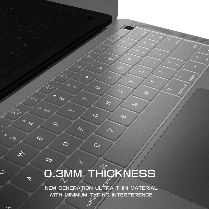 yellowprice For Apple MacBook Air 2018 13 inch A1932 Clear