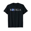 KOUKLA Nazar Charm Spiritual Protection Glass Art T-Shirt