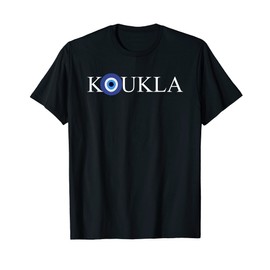 KOUKLA Nazar Charm Spiritual Protection Glass Art T-Shirt