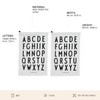 Design Letters Classic Tea Towel (White) - 100% Cotton, Oeko-Tex