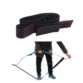 SOPOGER Archery Stringer Recurve Bow Stringer Tool, Longbow Stringer Tool to Install Bow String Easily Archery Bow Stringer for Recurve Bow Accessories (Black)