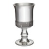 Wentworth Pewter - Kells Celtic Band Pewter Goblet, Wine Goblet,