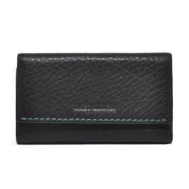 Takeokikuchi 1705419 Tenero Men's Key Case, Gift Packaging, Cowhide Leather, Genuine Leather, 01: Black